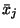 $\bar{x}_j$
