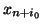 $x_{n+i_{0}}$