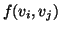 $f(v_i,v_j)$