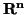 ${\bf R^n}$